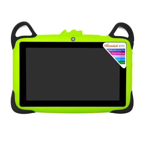 Wintouch tablet - decu K717 7 inca crni / Zastitna maska (futrola) zelena (MS).