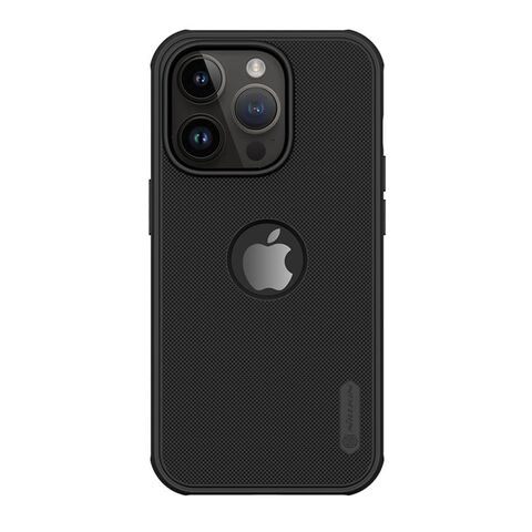 Zastitna maska (futrola) Nillkin Super Frost Pro - iPhone 14 Pro (6.1) crna (logo cut) (MS).