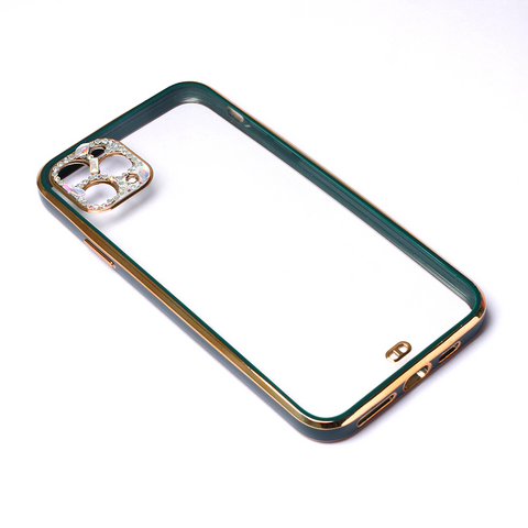 Zastitna maska (futrola) Cirkon Camera - iPhone 11 Pro Max 6.5 tamno zelena.