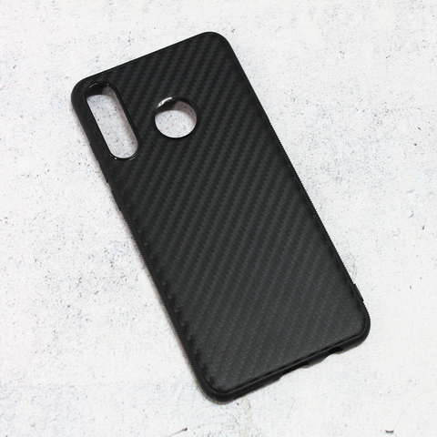 Zastitna maska (futrola) Carbon fiber - Huawei P30 Lite crna.