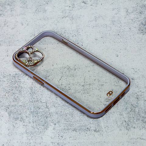 Zastitna maska (futrola) Cirkon Camera - iPhone 13 ljubicasta.