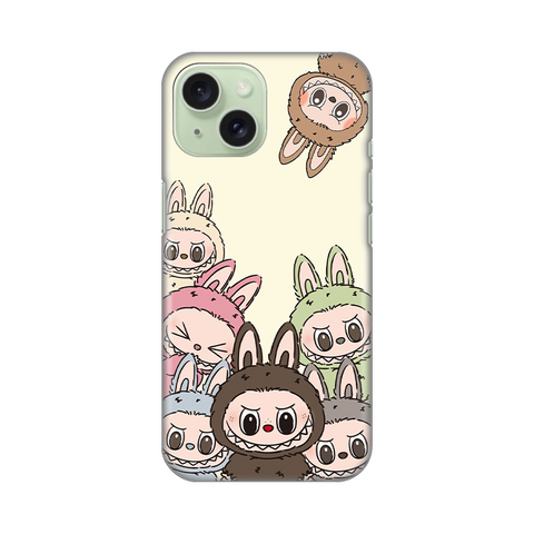 Zastitna silikonska maska (futrola) PRINT - iPhone 15 La Bubu.