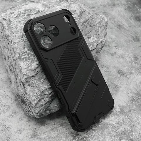 Zastitna maska (futrola) COLOR STRONG II - iPhone 17 Pro Max (6.9) crna (MS).