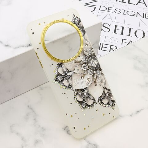 Zastitna maska (futrola) LOTUS - Xiaomi Redmi 14C 4G bela (MS).