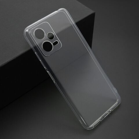 Zastitna ultra tanka (skin) maska / futrola PROTECT - Xiaomi Redmi Note 12 Pro 5G providna (bela) (MS).