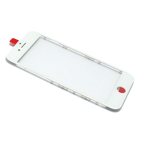 Staklo touchscreen-a - Iphone 7 sa frejmom beli (white) (MS).