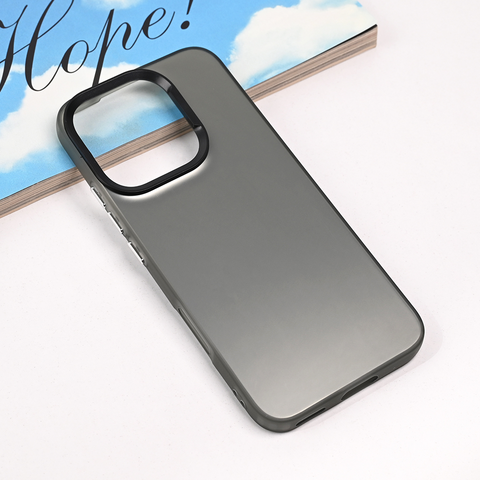 Zastitna maska (futrola) providna - Huawei Honor 400 Lite crna.