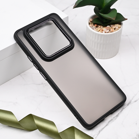 Zastitna maska (futrola) Shining Camera - Xiaomi Redmi Note 14 Pro 5G crna.