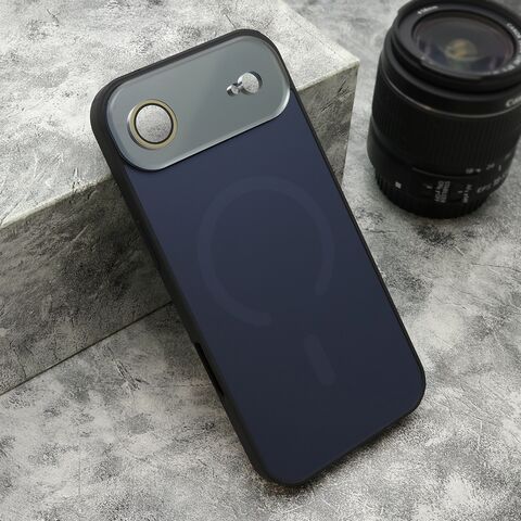 Zastitna maska (futrola) PASTELPOP MagSafe - iPhone 17 Air crna (MS).