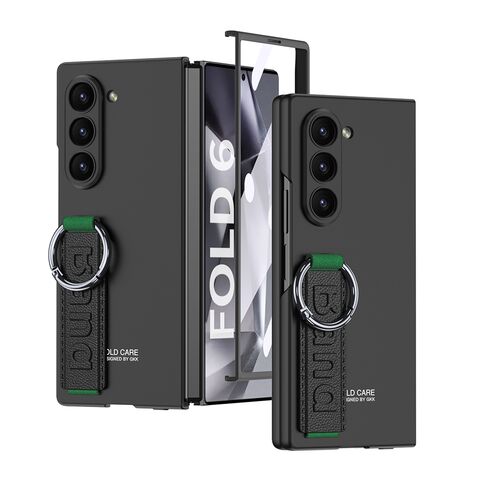 Zastitna maska (futrola) STRAP CASE - Samsung Galaxy Z Fold 6 5G crna (GKK case) (MS).