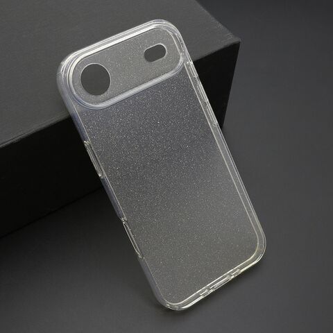 Zastitna maska (futrola) SPARKLING - iPhone 17 Air providna (MS).