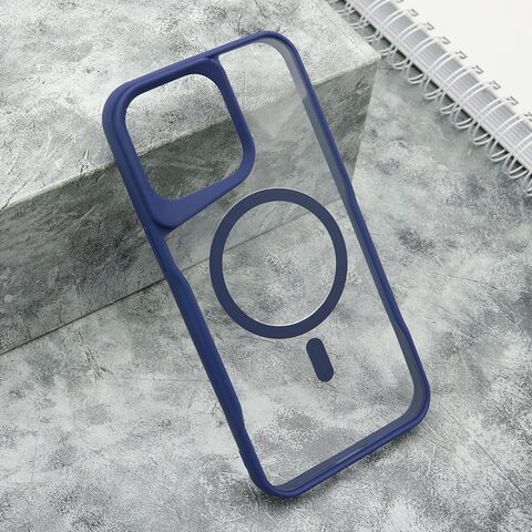 Zastitna maska (futrola) GRIP GUARD MagSafe - iPhone 15 Pro Max (6.7) plava (MS).