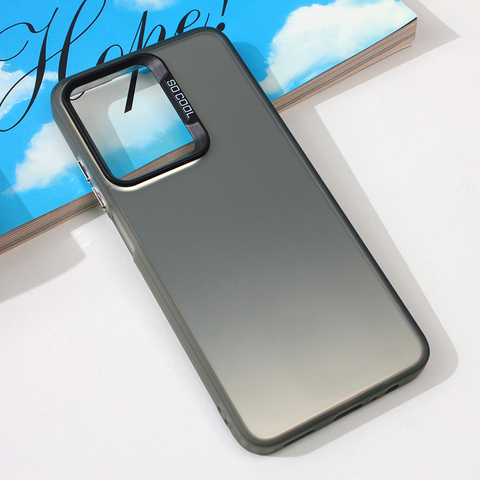 Zastitna maska (futrola) providna - Huawei Honor X7a crna.