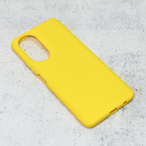 Zastitna maska (futrola) Gentle Color - Huawei Honor X7 zuta.