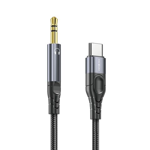 Adapter audio Moxom MX-AX817 Type C na AUX 3.5mm muski (MS).