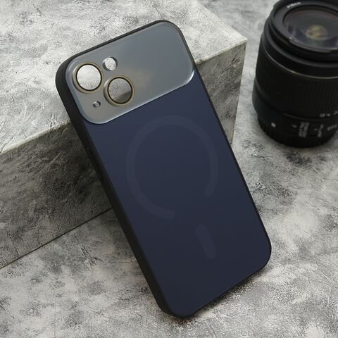 Zastitna maska (futrola) PASTELPOP MagSafe - iPhone 13 (6.1) crna (MS).