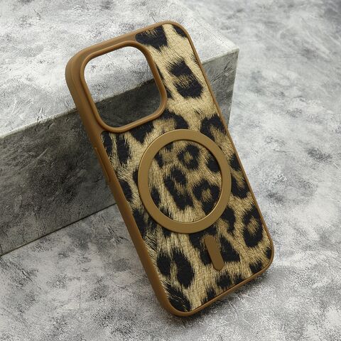 Zastitna maska (futrola) ROAR STYLE MagSafe - iPhone 15 Pro (6.1) zlatna (MS).