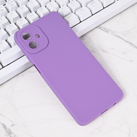 Zastitna maska (futrola) Silikon Pro Camera - Samsung A075F Galaxy A07 4G ljubicasta.