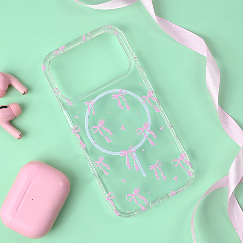 Zastitna maska (futrola) print Magsafe - iPhone 17 Pro Cute Bow.