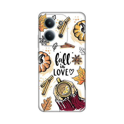 Zastitna silikonska maska (futrola) PRINT - Xiaomi Redmi 15C 4G Fall in Love.