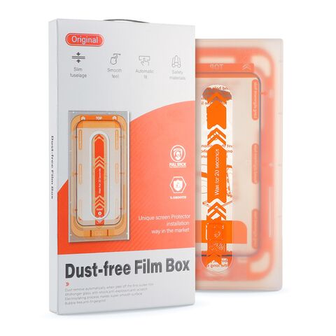 Staklena folija (zastitno kaljeno staklo) za ekran FILM BOX - DUST FREE za iPhone 12/12 Pro (6.1) (MS).
