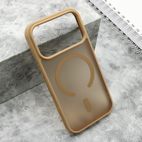 Zastitna maska (futrola) SILKY MagSafe mat - iPhone 17 Pro zlatna (MS).