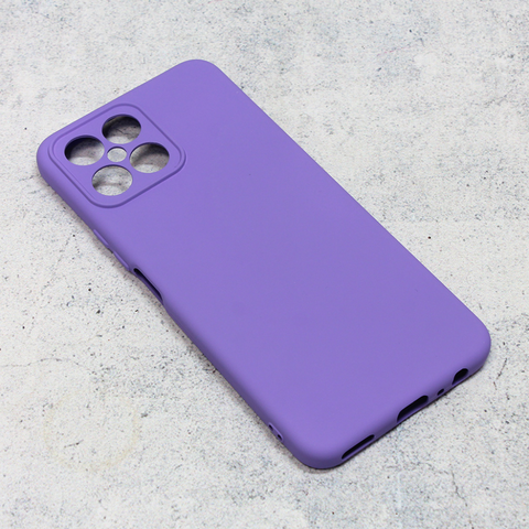 Zastitna maska (futrola) Nano Silikon - Huawei Honor X8 ljubicasta.