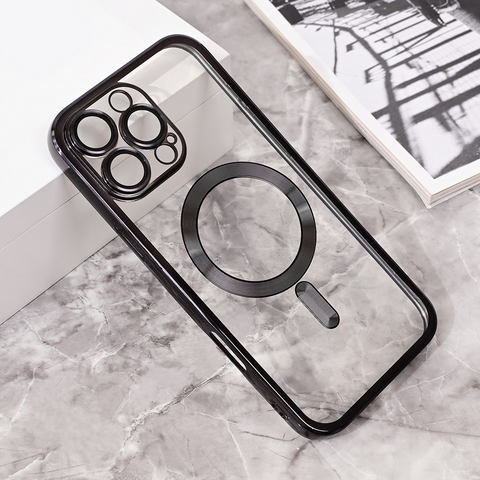 Zastitna maska (futrola) Magsafe Lux - iPhone 16 Pro Max 6.9 crna.