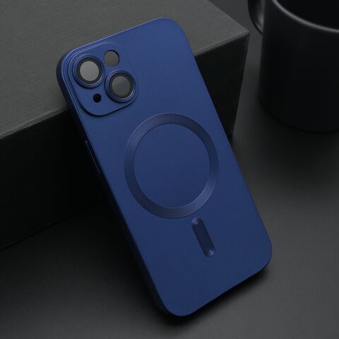 Zastitna maska (futrola) ELEGANT MAGSAFE - iPhone 14 (6.1) plava (MS).