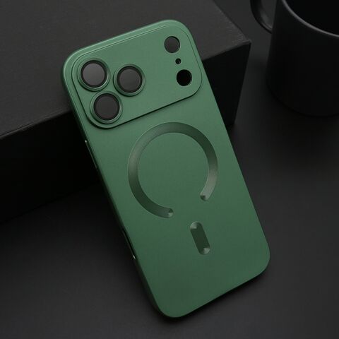 Zastitna maska (futrola) ELEGANT MAGSAFE - iPhone 17 Pro Max (6.9) zelena (MS).