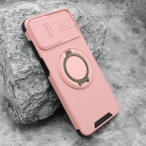 Zastitna maska (futrola) DEFENDER CAMSHIELD - Samsung A075F Galaxy A07 roze (MS).