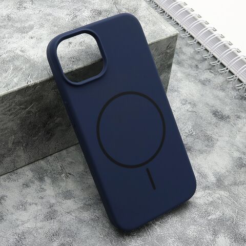 Zastitna maska (futrola) FLEX MagSafe - iphone 13 (6.1) plava (MS).