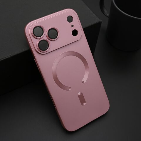 Zastitna maska (futrola) ELEGANT MAGSAFE - iPhone 17 Pro Max (6.9) roze (MS).