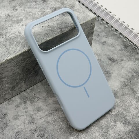 Zastitna maska (futrola) FLEX MagSafe - iPhone 17 Pro Max (6.9) svetlo plava (MS).