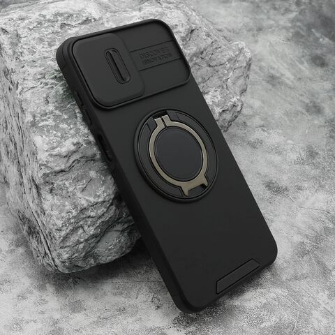 Zastitna maska (futrola) DEFENDER CAMSHIELD - Samsung A075F Galaxy A07 crna (MS).