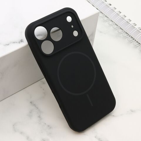 Zastitna maska (futrola) PURE MagSafe - iPhone 17 Pro crna (MS).