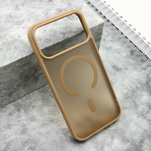 Zastitna maska (futrola) SILKY MagSafe mat - iphone 17 Pro Max (6.9) zlatna (MS).