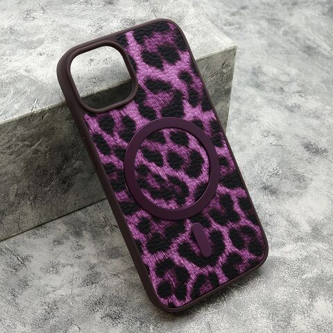 Zastitna maska (futrola) ROAR STYLE MagSafe - iPhone 13 (6.1)/14 (6.1) ljubicasta (MS).