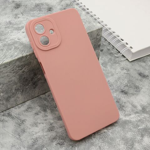 Zastitna silikonska maska (futrola) Pro Camera - Samsung A075F Galaxy A07 roze (MS).
