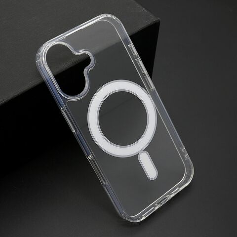 Zastitna maska (futrola) STANDARD MagSafe (sa IC) - iPhone 17 providna (MS).