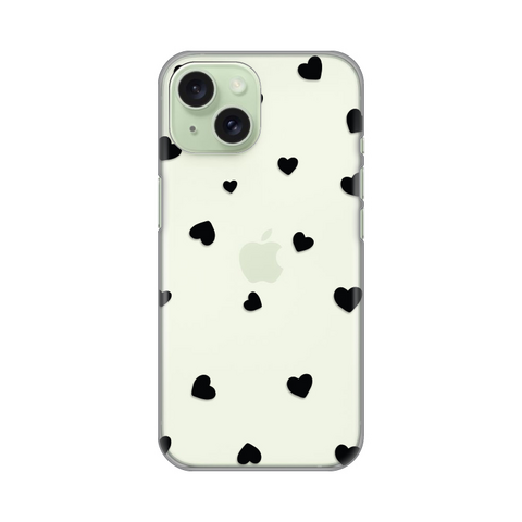 Zastitna ultra tanka (skin) maska / futrola PRINT - iPhone 15 Hearts.