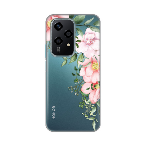 Zastitna ultra tanka (skin) maska / futrola PRINT - Huawei Honor 200 Lite Gentle Rose Pattern.