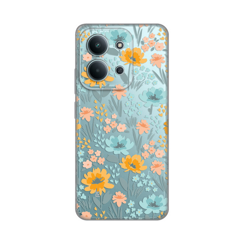 Zastitna ultra tanka (skin) maska / futrola PRINT - Xiaomi Redmi 15C 4G Lovely Flowers.