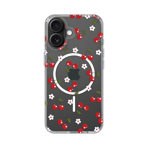 Zastitna maska (futrola) print Magsafe - iPhone 16 6.1 Cute Cherries.