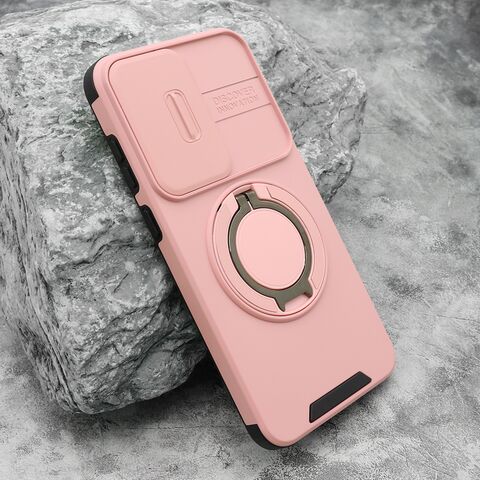 Zastitna maska (futrola) DEFENDER CAMSHIELD - Samsung S731B Galaxy S25 FE roze (MS).