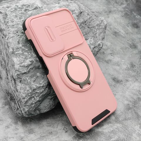 Zastitna maska (futrola) DEFENDER CAMSHIELD - Samsung A175 Galaxy A17/A176B Galaxy A17 5G roze (MS).
