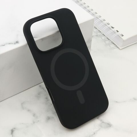 Zastitna maska (futrola) PURE MagSafe - iPhone 16 Pro (6.3) crna (MS).