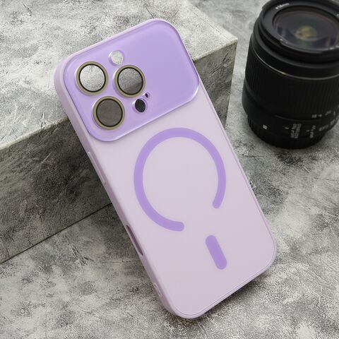 Zastitna maska (futrola) PASTELPOP MagSafe - iPhone 16 Pro (6.3) ljubicasta (MS).