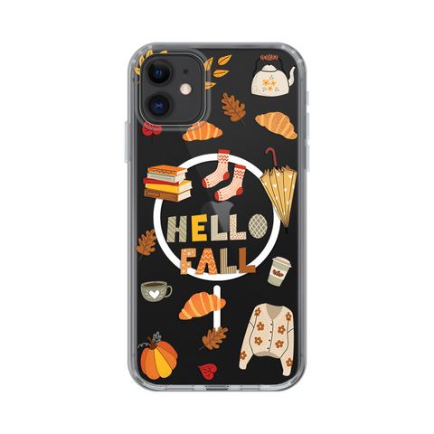 Zastitna maska (futrola) print Magsafe - iPhone 11 6.1 Hello Fall.