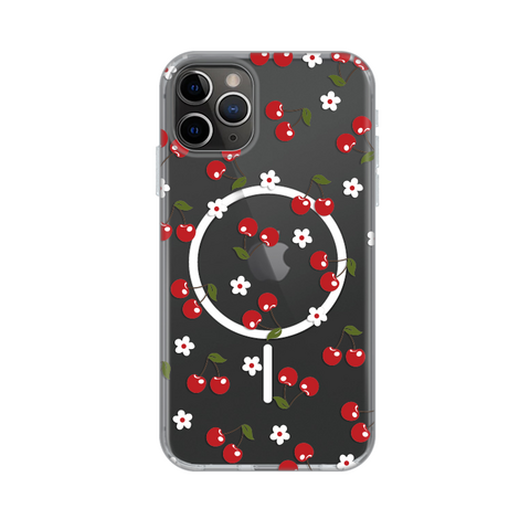 Zastitna maska (futrola) print Magsafe - iPhone 11 Pro Cute Cherries.